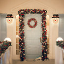 Snowman Porch Light Cover - Snowman Head Outdoor Front Porch Lamp Holiday Decoration Covers - Set of 2