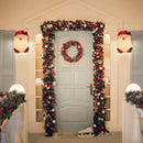 Gnome Porch Light Cover - Gnome Head Outdoor Front Porch Lamp Holiday Decoration Covers - Set of 2