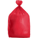 Huge Gift Wrap Bag - Large Plastic Red Wrapping Bags for Jumbo Birthday Christmas Holiday Graduation Gifts and Festive Parties