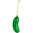 Christmas Pickle Tree Ornament - Traditional Glass Blown Green Hanging Pickle Ornaments