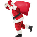 Huge Gift Wrap Bag - Large Plastic Red Wrapping Bags for Jumbo Birthday Christmas Holiday Graduation Gifts and Festive Parties